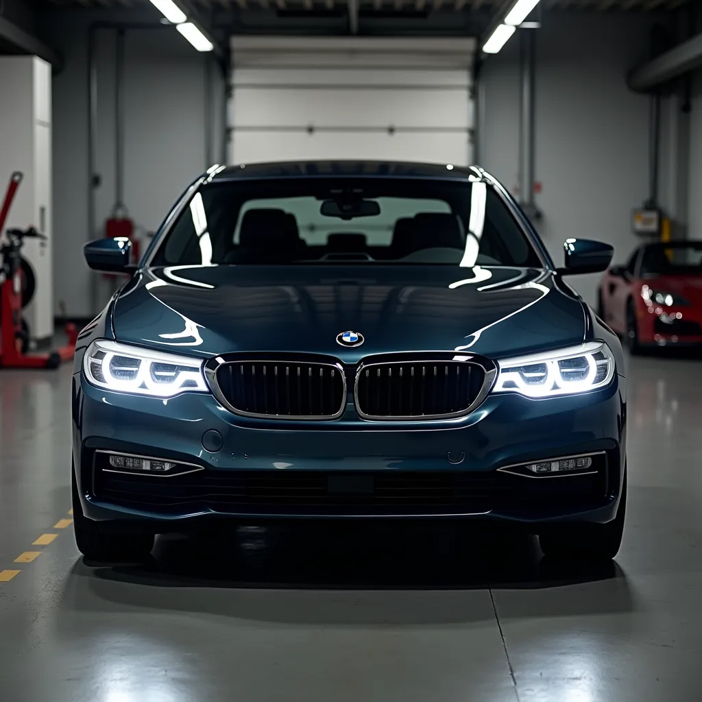  BMW 5 Series Headlight Upgrade