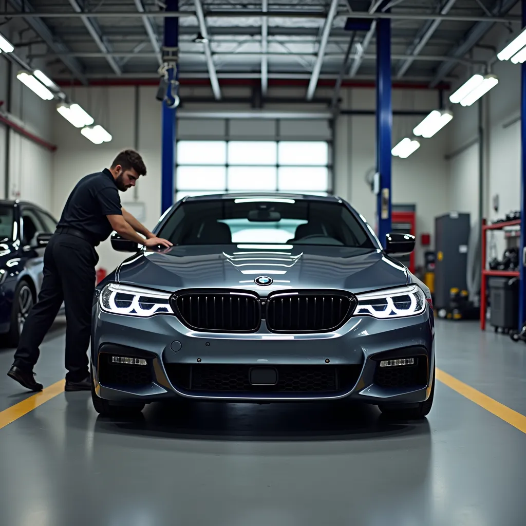  BMW 5 Series Headlight Upgrade