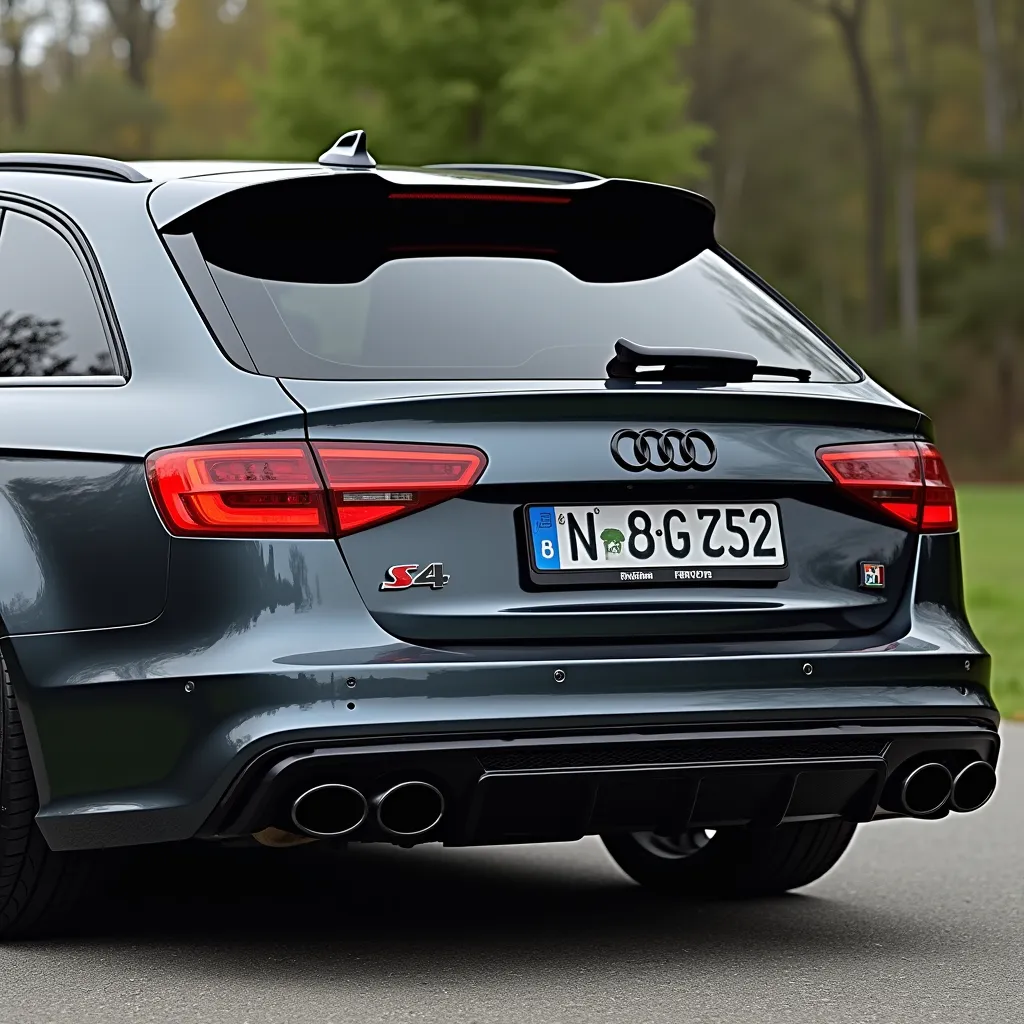 Audi S4 Rear Diffuser