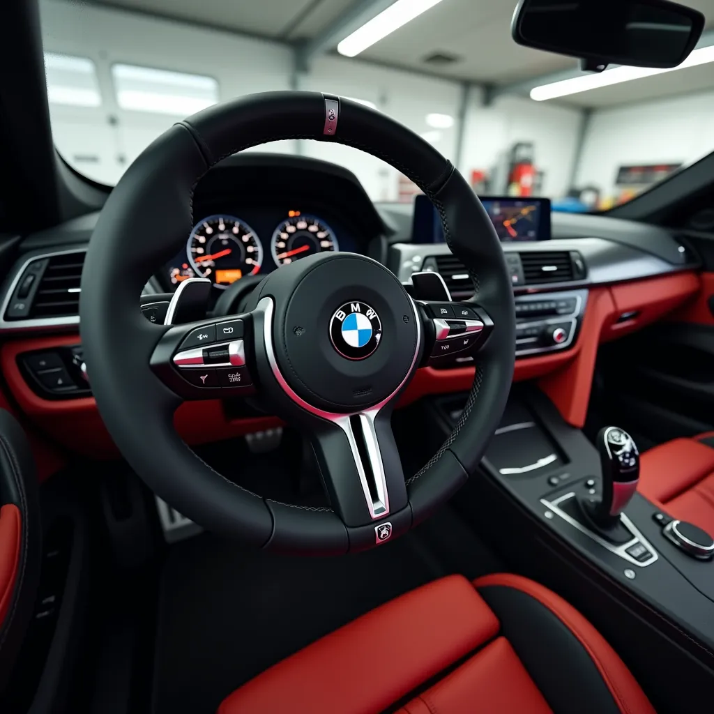 El volante M Sport del BMW F10: Un Detalle que Marca la Diferencia