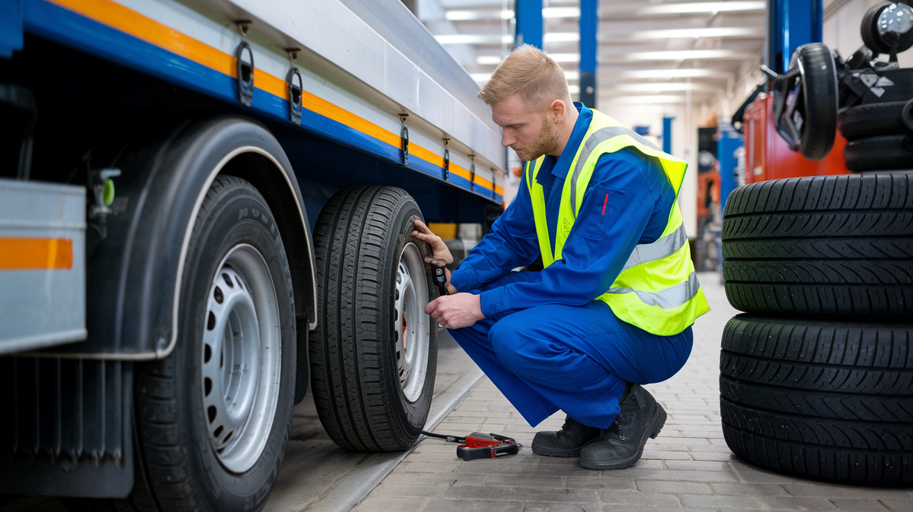 Onderhoud en verzorging van nieuwe aanhangwagenbanden, banden aanhangwagen vervangen